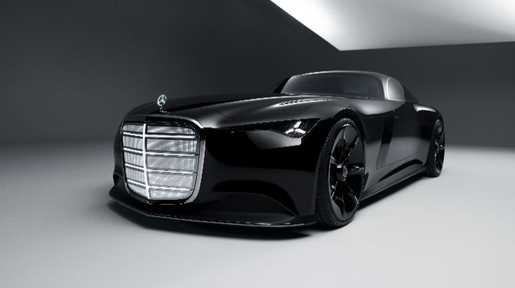 Mercedes-Benz Vision Iconic front view.