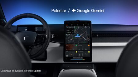 Google Gemini AI in a Polestar.