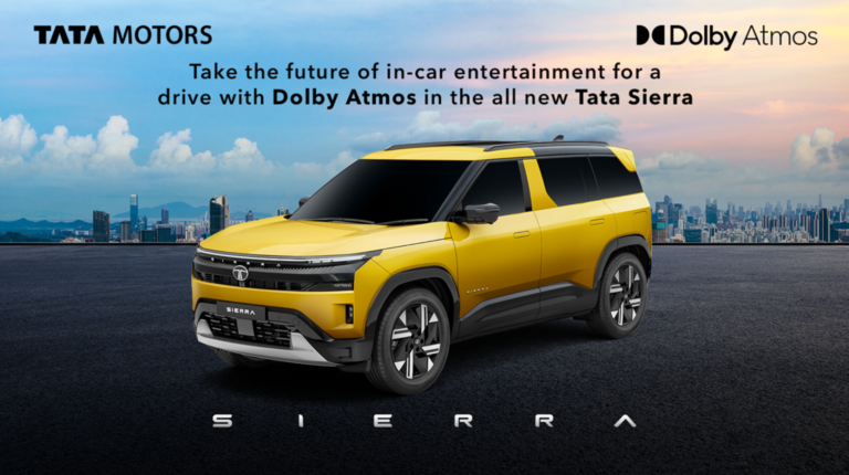 Dolby Atmos to feature in latest Tata Sierra models Dolby Atmos comes to the Tata Sierra