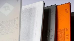 Color samples of Teknor Apex's PP compound materials.
