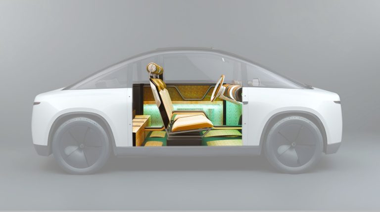Namu concept car. PaceDriven Scenery layer - by Jamie Tomkins - RCA.
