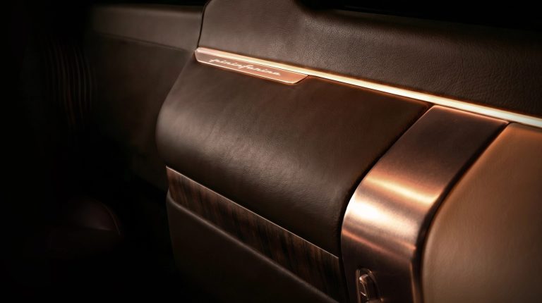Pininfarina collaborates with Exclua on bespoke luxury interiors Closeup of a luxury interior designed by Pininfarina for Exclua.
