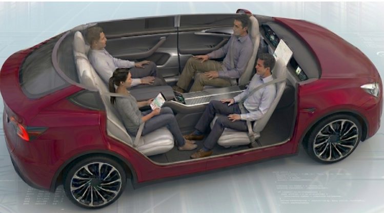 Rethinking occupant safety and restraints for driverless cars